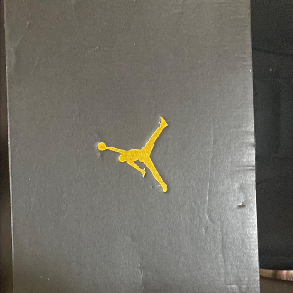 Air Jordan Black and Gold Box